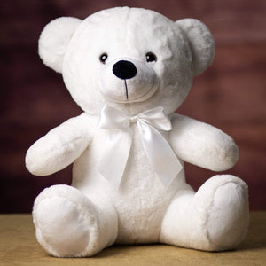 14" Winter White Colorama XL Bear